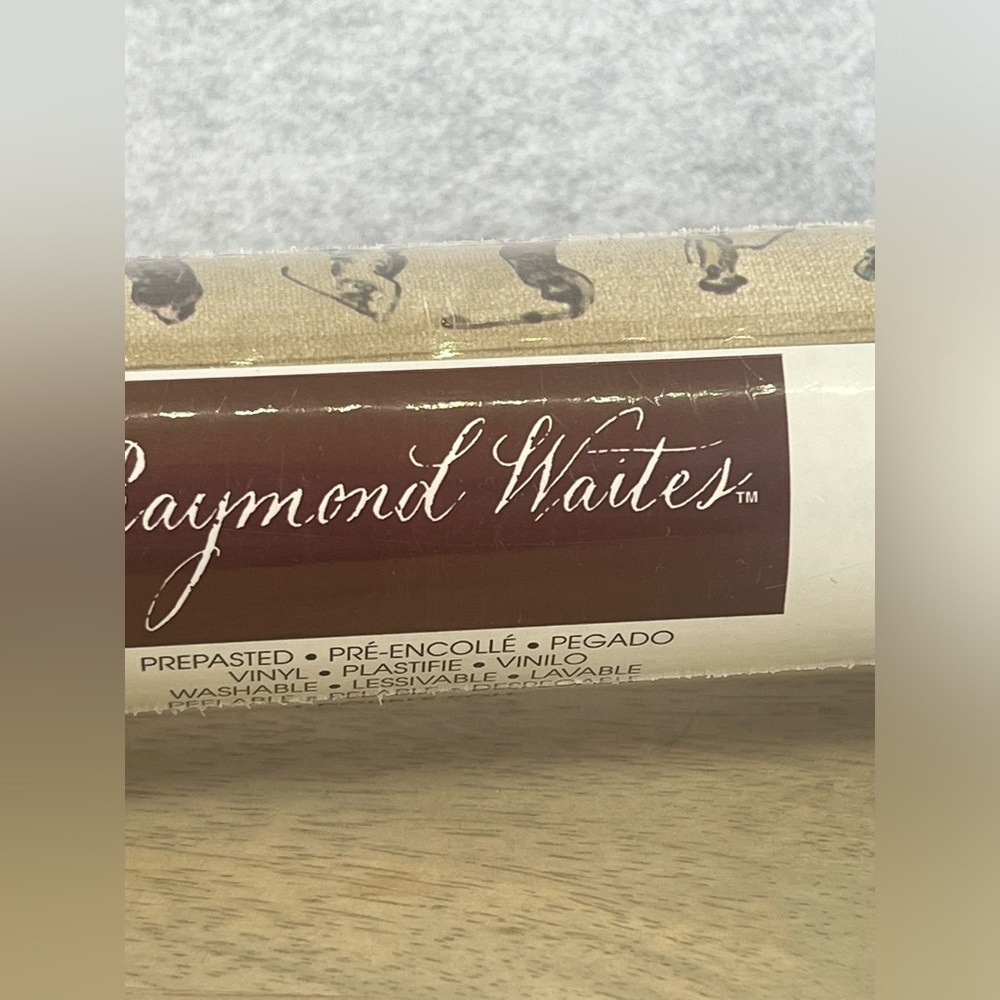 Raymond Waites Vintage Golf Scene Club Golfer Sport Wallpaper Wall Decor‎